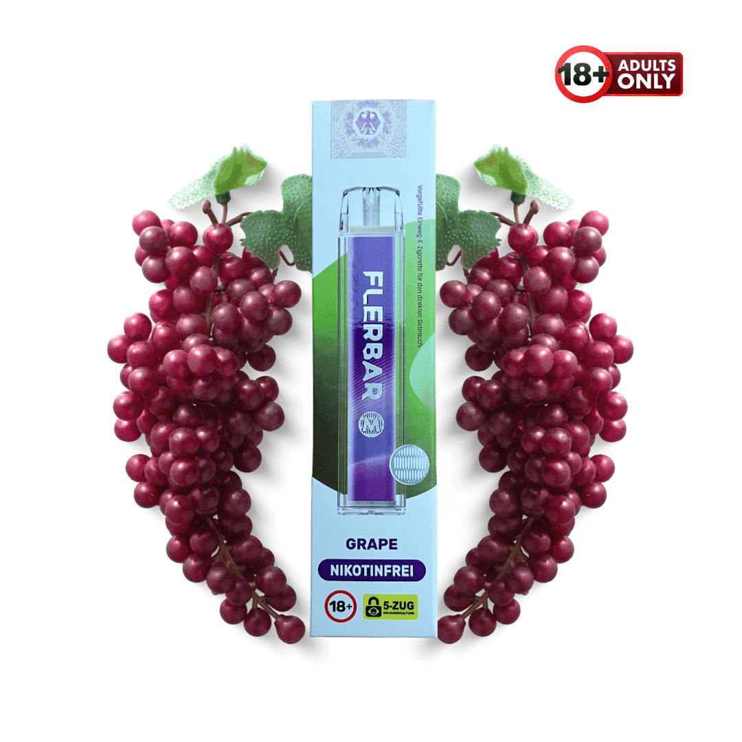 Flerbar M Vape Grape Nikotinfrei - EdenVape24